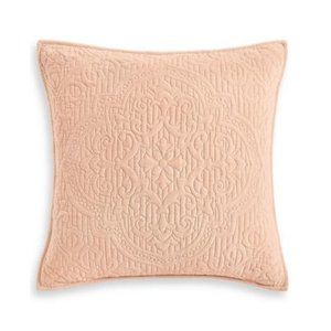 Hotel Collection Classic Roseblush Quilted Euro Sham